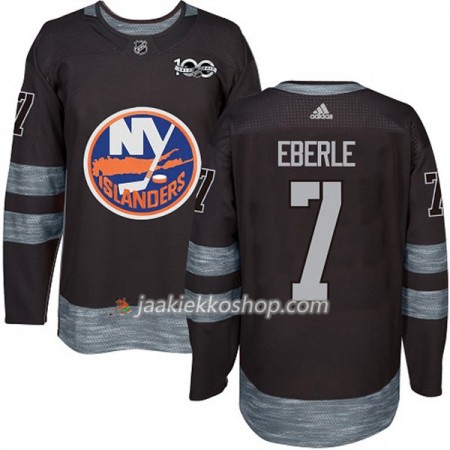 Miehille NHL New York Islanders Pelipaita Jordan Eberle 7 1917-2017 100th Anniversary Adidas Musta Authentic